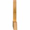Ekena Millwork Portland Rough Sawn Timber Gable Bracket, Western Red Cedar, 60"W x 17"H x 2"D x 4"F, 7/12 Pitch GBW060X17X0204POR00RWR - alternate 3